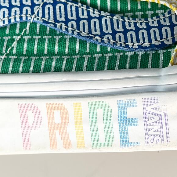 Vans Old Skool Canvas Pride LGBTQ+ Lo Top Sneakers Shoes 508357 Women 8.5 - Picture 10 of 15
